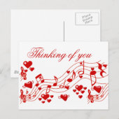 Love Notes_ Briefkaart (Voorkant / Achterkant)