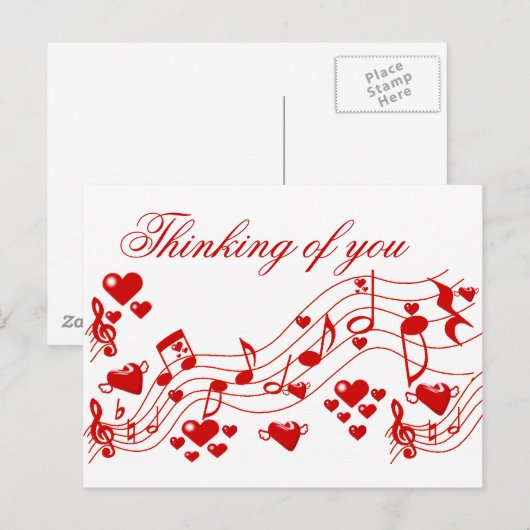 Love Notes_ Briefkaart (Voorkant / Achterkant)