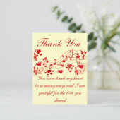 Love Notes_ Briefkaart (Staand voorkant)