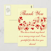 Love Notes_ Briefkaart (Voorkant / Achterkant)