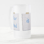 Love Notes for Dad Mok (Voorkant links)