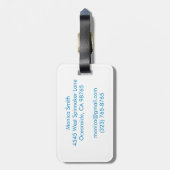 Love Notes from the Sea Seashell Ocean Beach  Bagagelabel (Achterkant verticaal)