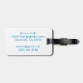 Love Notes from the Sea Seashell Ocean Beach  Bagagelabel (Achterkant horizontaal)