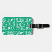 Love Notes from the Sea Seashell Ocean Beach  Bagagelabel (Voorkant horizontaal)