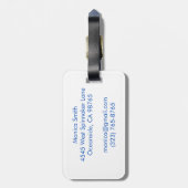 Love Notes from the Sea Seashell Ocean Beach  Bagagelabel (Achterkant verticaal)