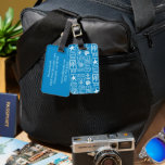 Love Notes from the Sea Seashell Ocean Beach  Bagagelabel<br><div class="desc">Get ready for adventure with this awesome custom luggage tag Makes a great gift for a traveler! You can customize it and add text too by clicking "personalize" or delete the back side and leave blank. Be sure to take a look at all the color options. Check my shop for...</div>