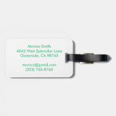 Love Notes from the Sea Seashell Ocean Beach  Bagagelabel (Achterkant horizontaal)