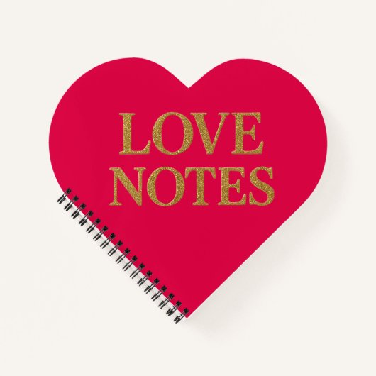 Love notes notebook. notitieboek (Voorkant)