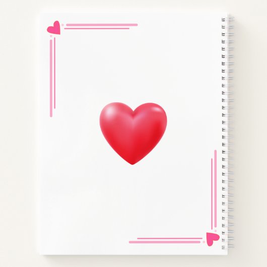 Love Notes Notitieboek (Achterkant)