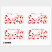 Love Notes_ Rechthoekige Sticker (Vel)