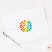 Love Notes Ronde Sticker (Envelop)