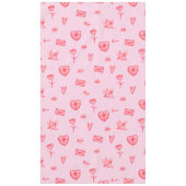 Love Notes & Sweet Treats tafelkleed (Voorkant)