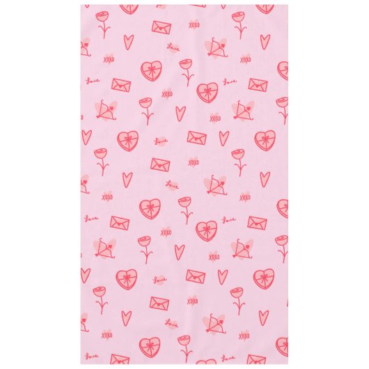 Love Notes & Sweet Treats tafelkleed (Voorkant)