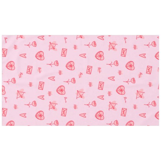 Love Notes & Sweet Treats tafelkleed (Voorkant (Horizontaal))