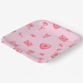 Love Notes & Sweet Treats Valentijns's Paper Bord (Gebogen)