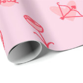 Love Notes & Sweet Treats Valentijns's Wrapping Pa Cadeaupapier (Rol Hoek)
