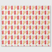 Love Notes Valentine’s Wrapping Paper Cadeaupapier (Vlak)