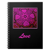 'Love' Notitieboek/Journal Notitieboek (Voorkant)