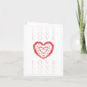 LOVE Notitiekaart (Achterkant)