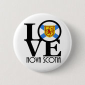 LOVE Nova Scotia Ronde Button 5,7 Cm (Voorkant)