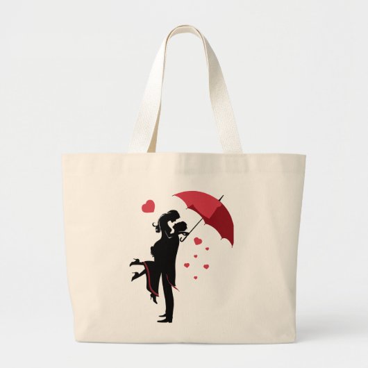 Love Nr. 11 Grote Tote Bag (Voorkant)