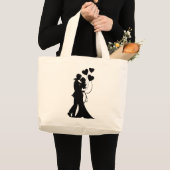 Love Nr. 4 Grote Tote Bag (Voorkant (product))