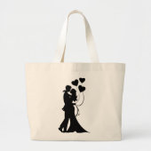 Love Nr. 4 Grote Tote Bag (Voorkant)
