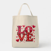 Love Nr. 8 Tote Bag (Achterkant)