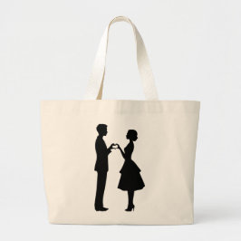 Love Nr. 9 Grote Tote Bag
