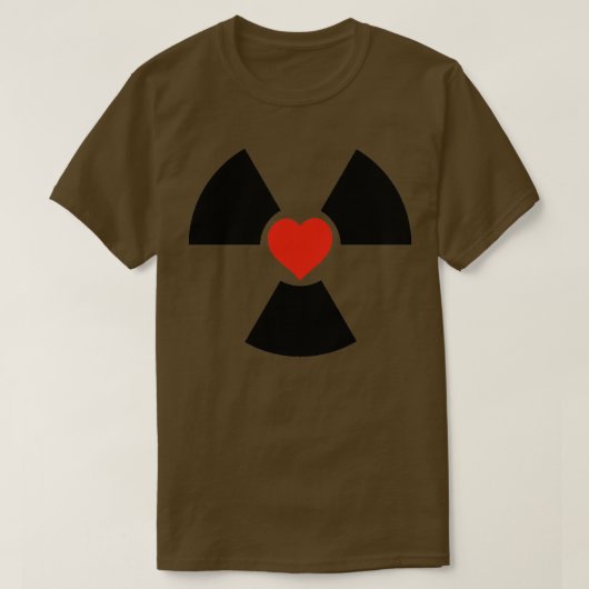 Love Nuclear Energy T-shirt (Design voorkant)
