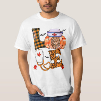 Love Nurse Halloween T-shirt