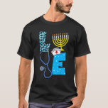 Love Nurse Hanukkah Jewish Nurses Chanukah PJs Paj T-shirt<br><div class="desc">Liefde Nurse Hanukkah Jewish Nurses Chanokah PJs Pajama.</div>