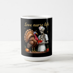 Love Nurse Life viert uw passie voor verpleegkunde Koffiemok