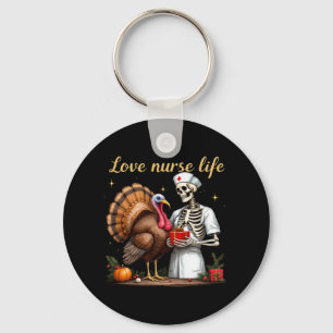 Love Nurse Life viert uw passie voor verpleegkunde Sleutelhanger