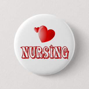 Love Nursing Ronde Button 5,7 Cm