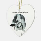 Love nutty Maine Coons Ornament (Links)