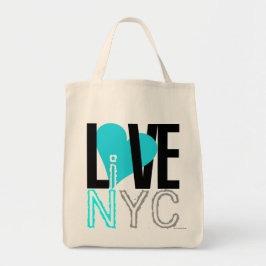 Love NYC Live in NYC Bag Blue Tote Bag