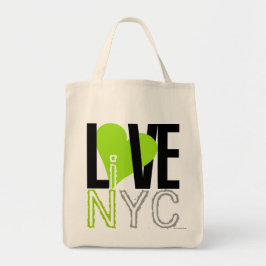 Love NYC Live In NYC Bag Green Tote Bag