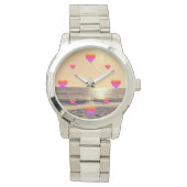 Love O’Clock at Golden Hour Horloge (Voorkant)