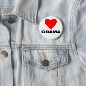 Love Obama Ronde Button 5,7 Cm (In situ)