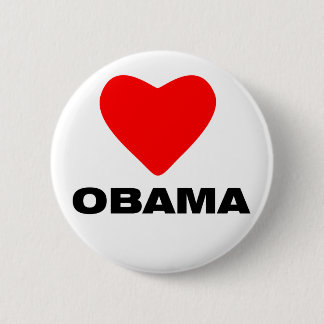Love Obama Ronde Button 5,7 Cm