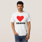 Love Obama T-shirt (Voorkant volledig)
