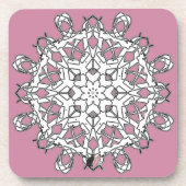 Love Octa Glyph Dawn Onderzetter (Voorkant)