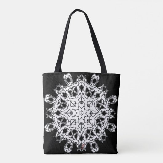 Love Octa Glyph Tote Bag (Achterkant)