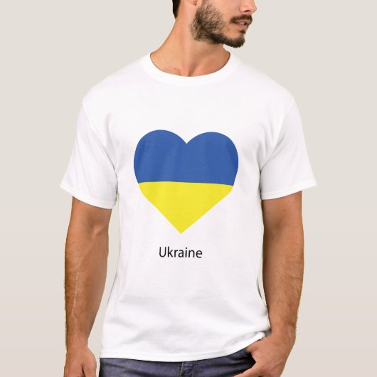 Love Oekraïne T-shirt (Voorkant)