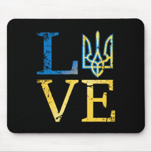 Love Oekraine T-shirt Oekraïense Tryzub Zelensky M Muismat