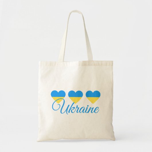 Love Oekraïne Tote Bag (Voorkant)