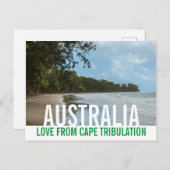 Love of Australia Queensland Cape Tribulation Briefkaart (Voorkant / Achterkant)