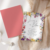 Love of Bloom Spring Floral Vrijgezellenfeest Kaart