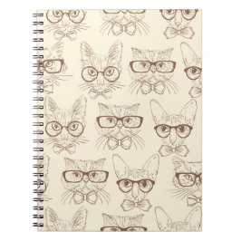 Love of Cats, eyes, glasses & ophthalmic science Notitieboek